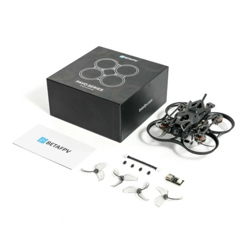 Квадрокоптер Pavo Femto Brushless whoop з DJI O4 Air Unit - Безколекторний дрон з камерою, час польоту 5 хв