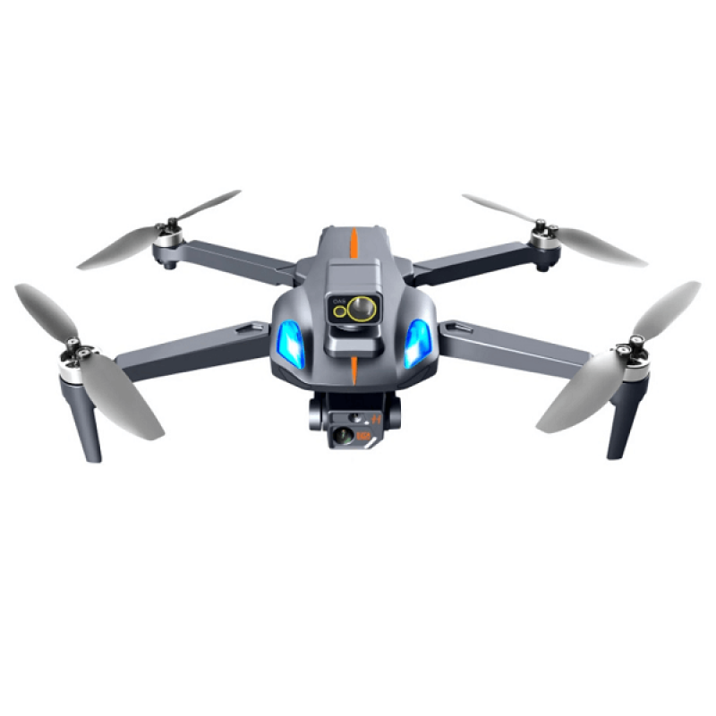 Квадрокоптер XKJ K911 Max − дрон з 4K і HD камерами, GPS, БК мотори, запобігання перешкод, до 1200м, 20 хвилин у кейсі