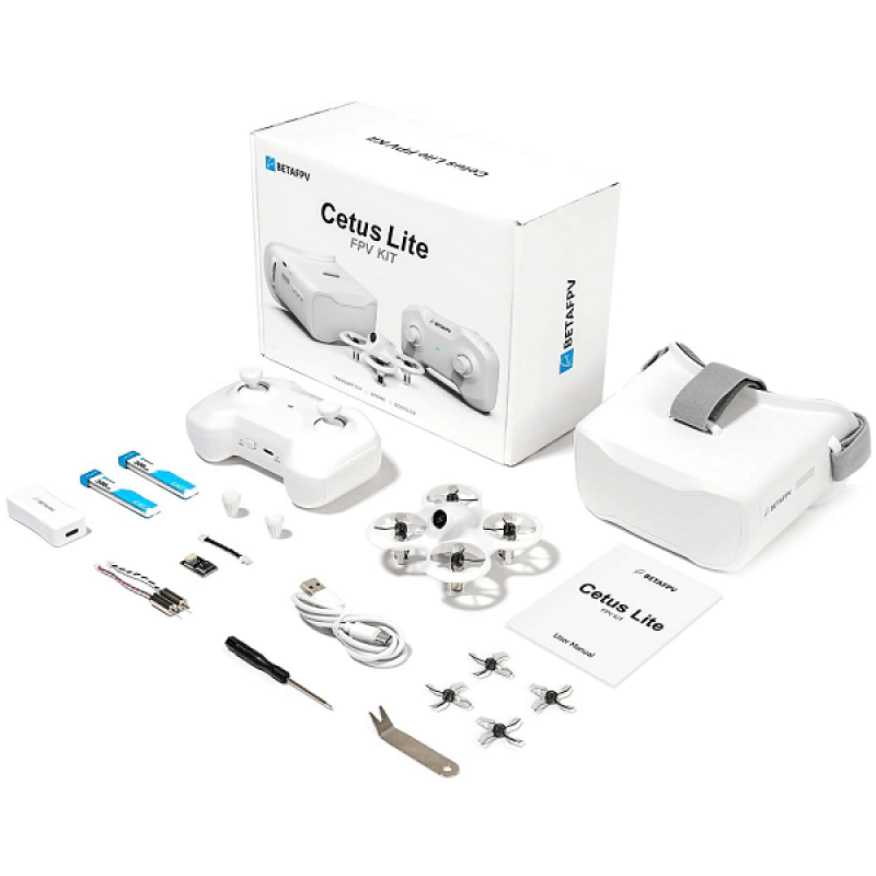 Квадрокоптер BetaFPV Cetus Lite FPV Kit – FPV-дрон з камерою, барометром, окулярами