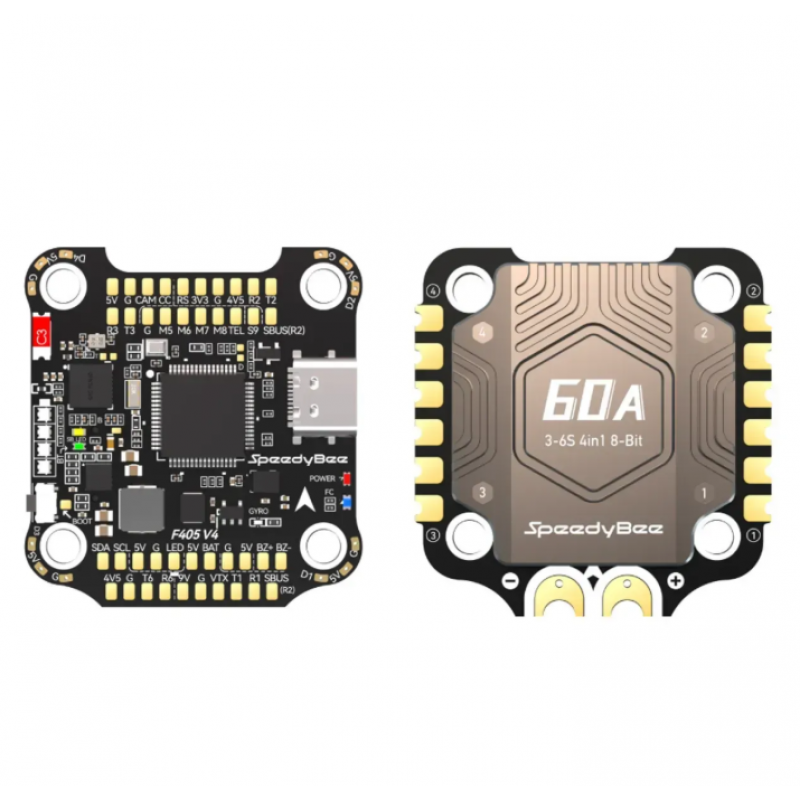 Стек контролю польоту SpeedyBee F405 V4 BLS 60A 30x30 FC&ESC