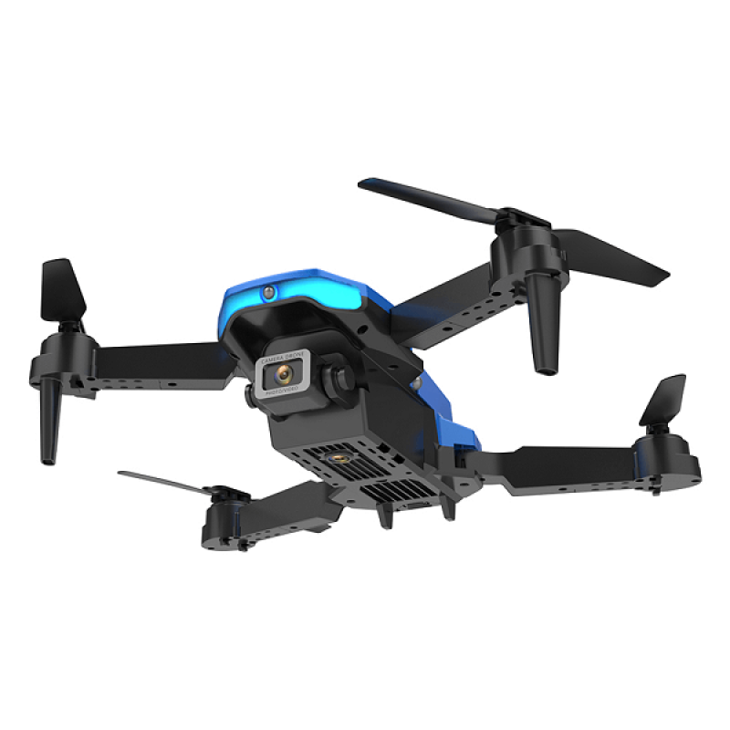 Квадрокоптер ZFR F185 Pro Blue – дрон з 4K і HD камерами, FPV, барометр, уникнення перешкод, до 15 хв в кейсі