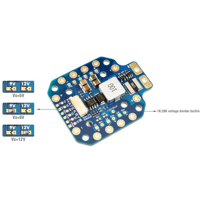 Плата розподілу живлення (PDB) MATEK PDB HEX (PDB-HEX)