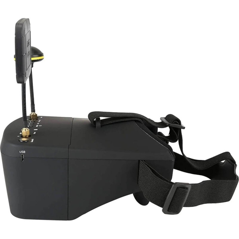 FPV-окуляри EV800D 5.8G Diversity 40CH DVR для квадрокоптерів