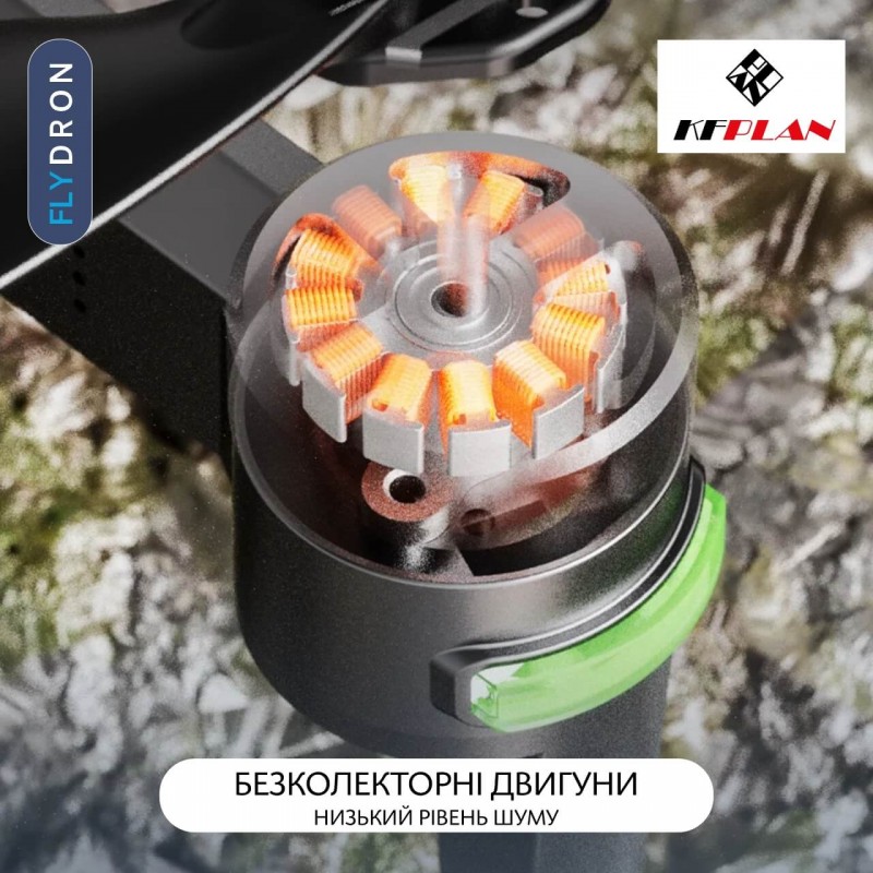Квадрокоптер KFPLAN KF104 Max 2 – дрон з 4K камерою, БК мотори, GPS, EIS, 3-осьовий підвіс, АКБ у комплекті, Сумка, до 30 хвилин, до 6 км
