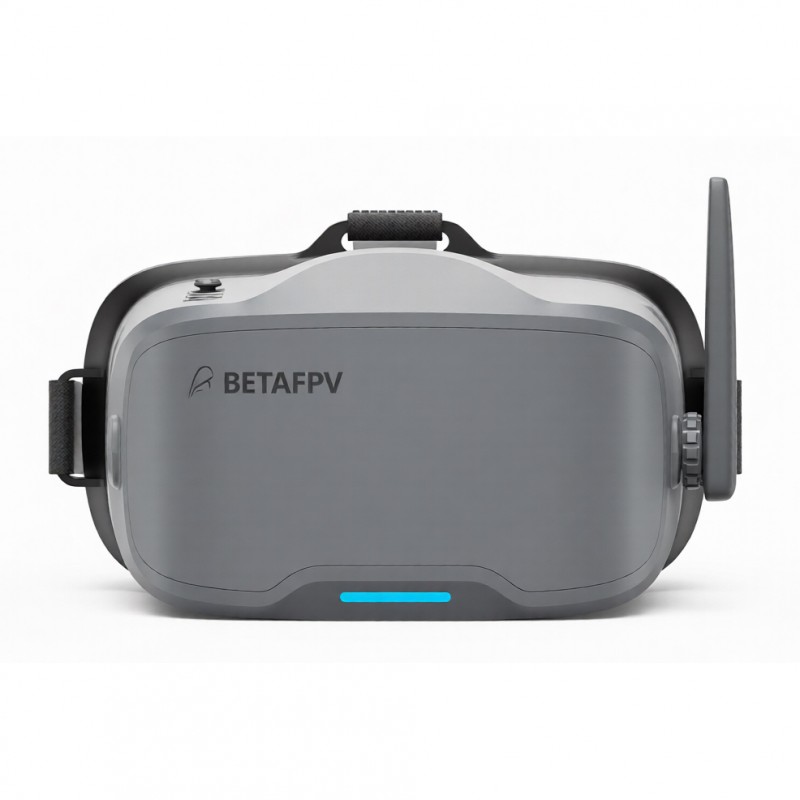 FPV окуляри BETAFPV VR04 Black Analog DVR 5.8GHz 48CH