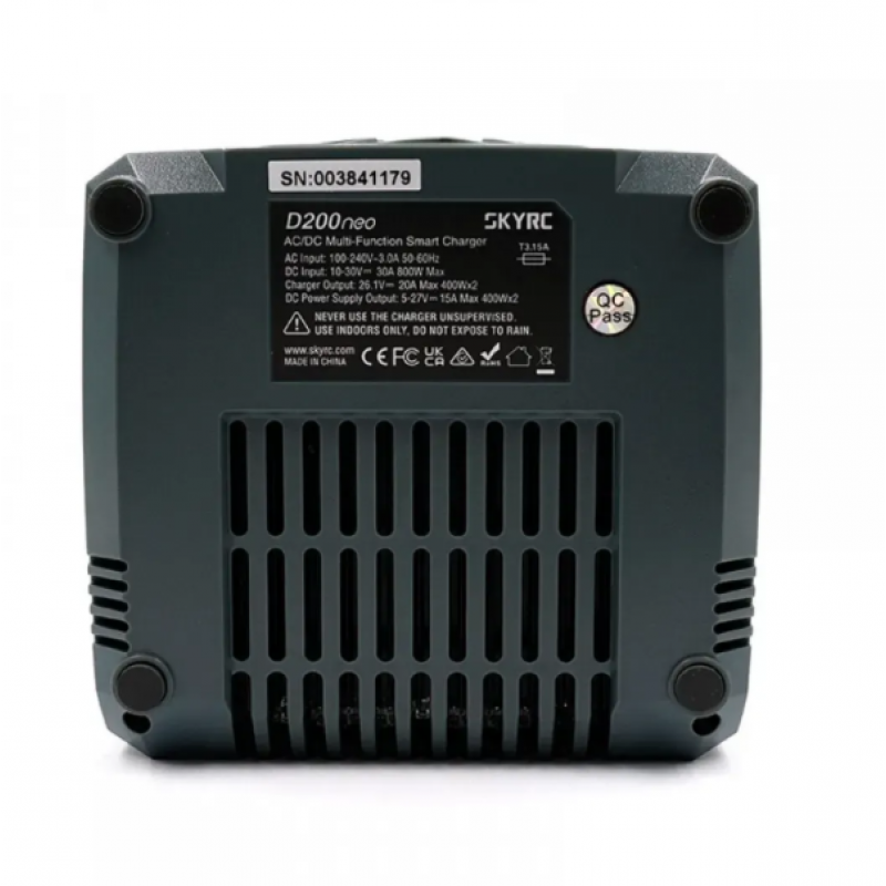 Зарядний пристрій SkyRC D200 Neo LiPo 1-6s 20A 200/800W AC/DC