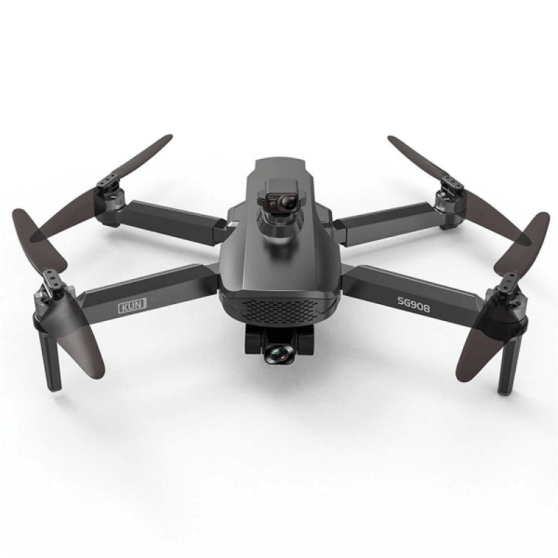 Квадрокоптер ZLRC SG908 Pro - дрон з 4K і HD камерами, FPV, GPS, БК мотори, до 1200м, 26 хвилин в сумці