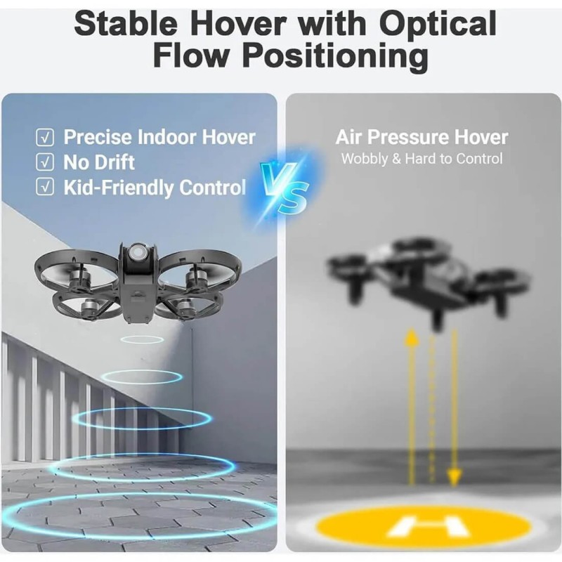 Квадрокоптер M23 - дрон з 4K камерою, FPV, пультом з екраном 4.5", безколекторними моторами, до 200 м, до 10 хвилин у кейсі (сірий)