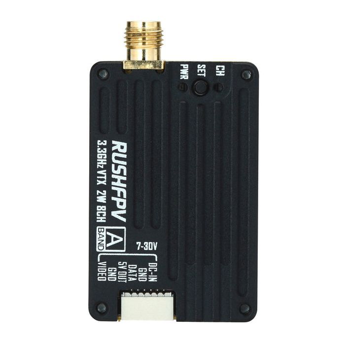 Відеопередавач (VTX) RushFPV 3.3G 2W VTX + antenna (CC-01)