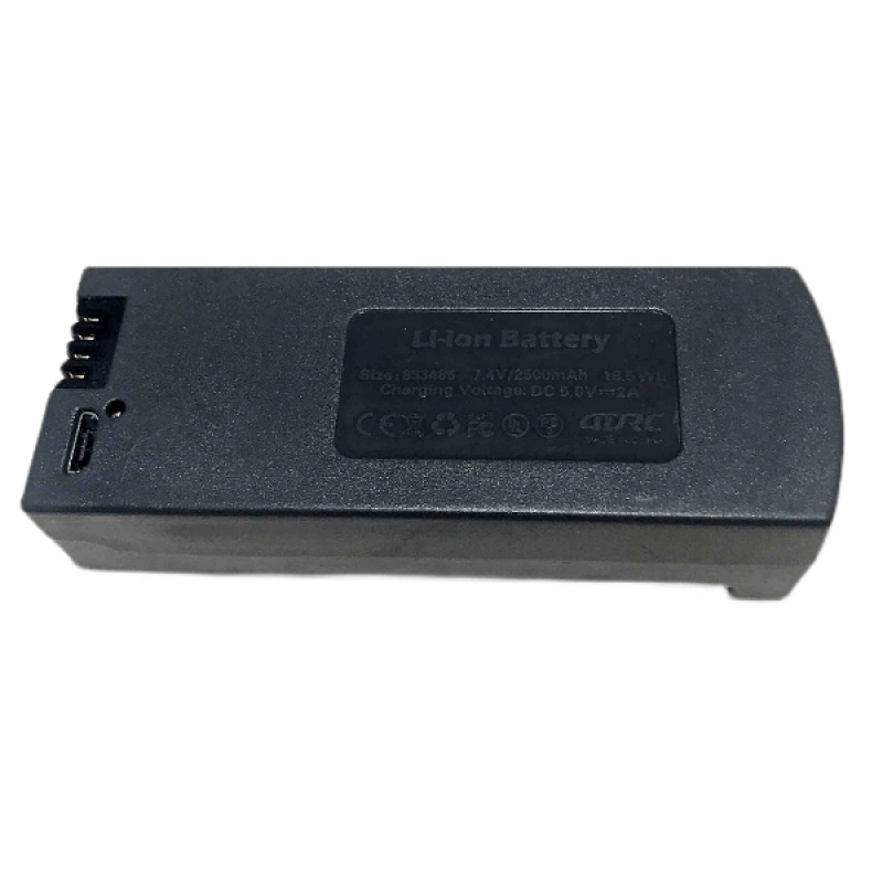 Акумуляторна батарея на 2500 mAh 7.4 V для квадрокоптера 4DRC F9
