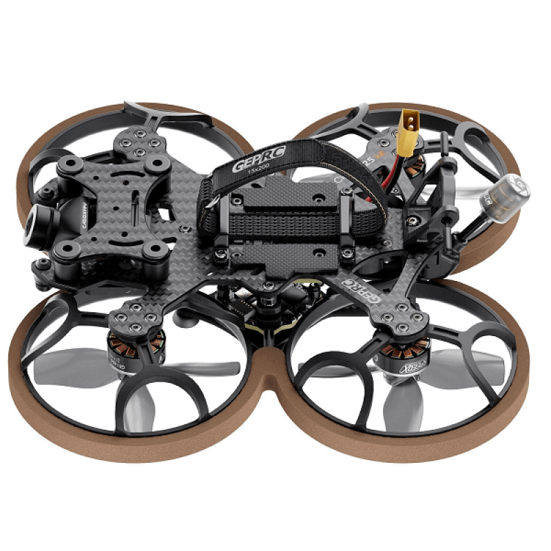 Квадрокоптер GEPRC Cinelog25 V2 Analog ELRS 2.4 Ггц – 2,5-дюймовий FPV-дрон з камерою, БК мотори, до 6 хвилин