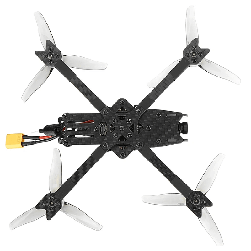 Квадрокоптер DarwinFPV BabyApe Pro 3" FPV Black – FPV-дрон з камерою, БК мотори