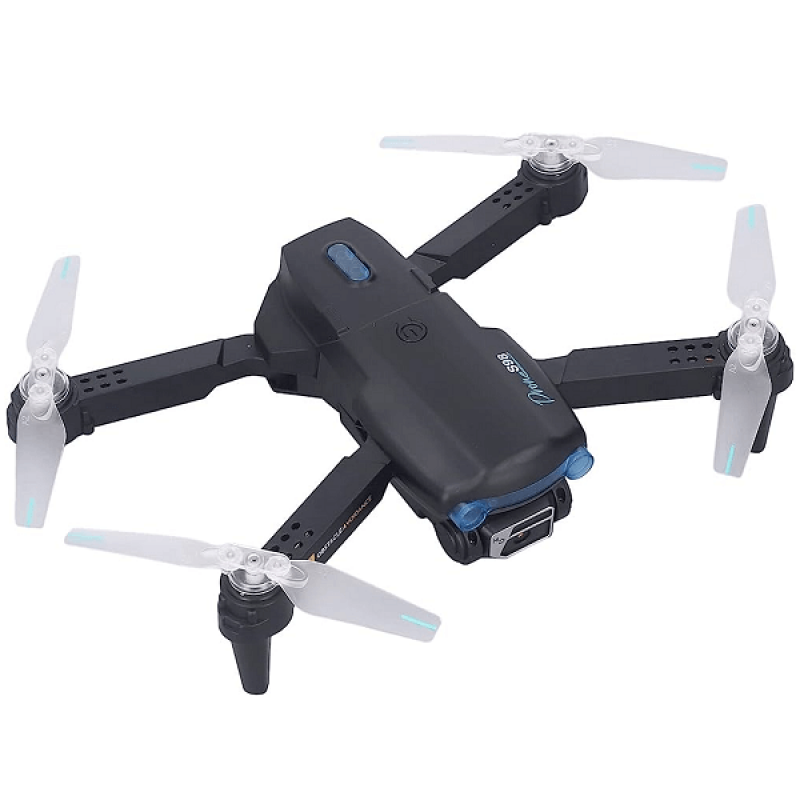 Квадрокоптер YLRC S98 Black - дрон з 4K і HD камерами, FPV, барометр, запобігання перешкодам, до 15хв в кейсі