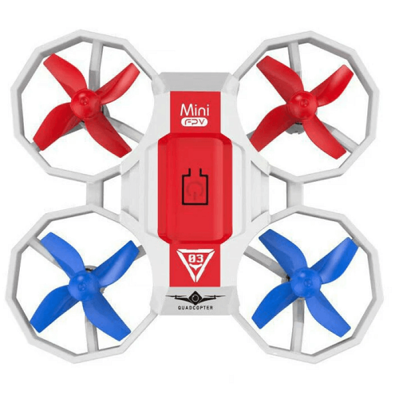 Квадрокоптер Kfplan KF601 Red - міні-дрон з голосовим керуванням, барометр, до 8 хвилин