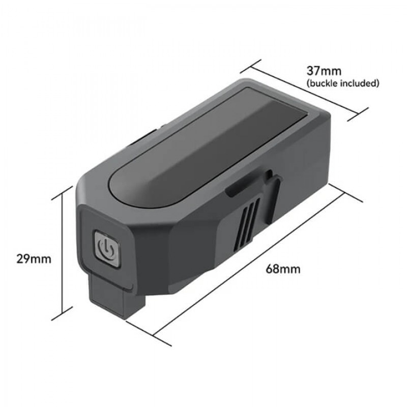 Акумуляторна батарея 2 шт 1100 mAh 2S BT3.0 для квадрокоптера BetaFPV Aquila20 (до 10 хвилин польоту)