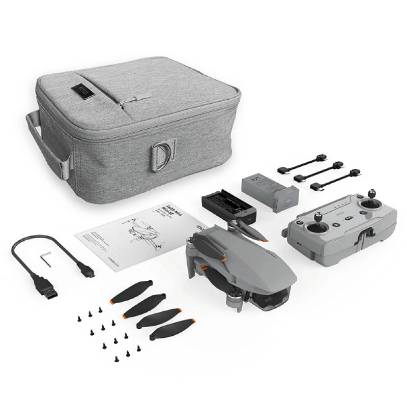 Квадрокоптер C-Fly Faith Mini - дрон з 4K і HD камерами, FPV, GPS, БК мотори, до 3км, 26 хвилин в сумці