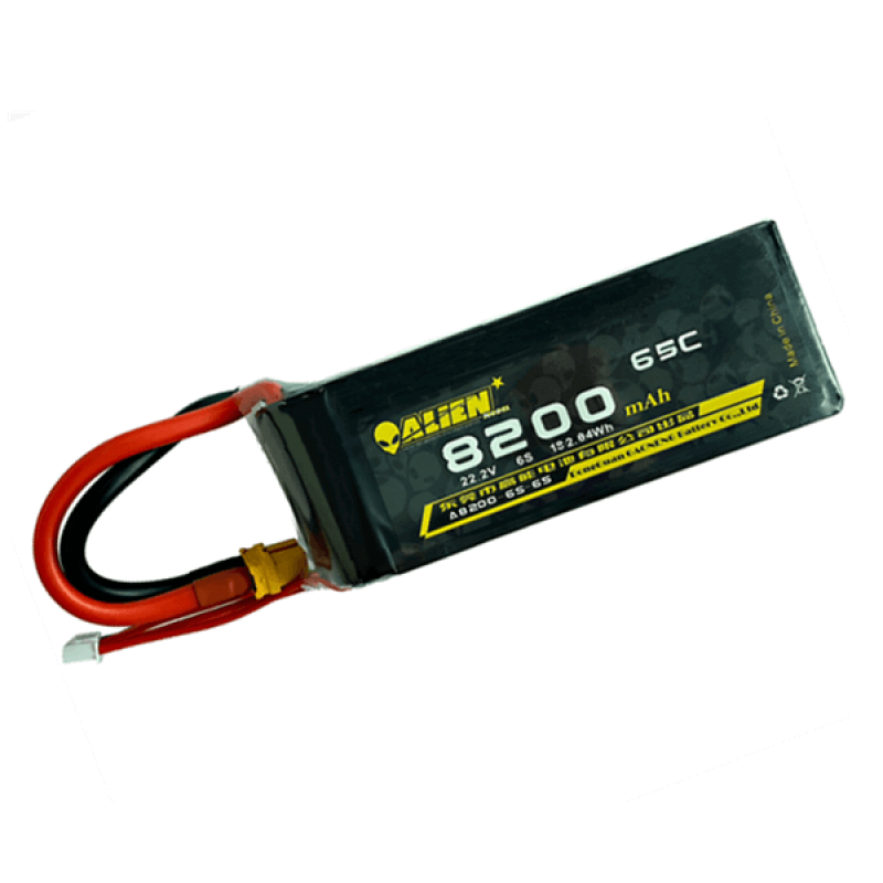 Акумуляторна батарея Alienmodel на 8200mAh 6S 22.2V 65C для квадрокоптера DarwinFPV X9 9"