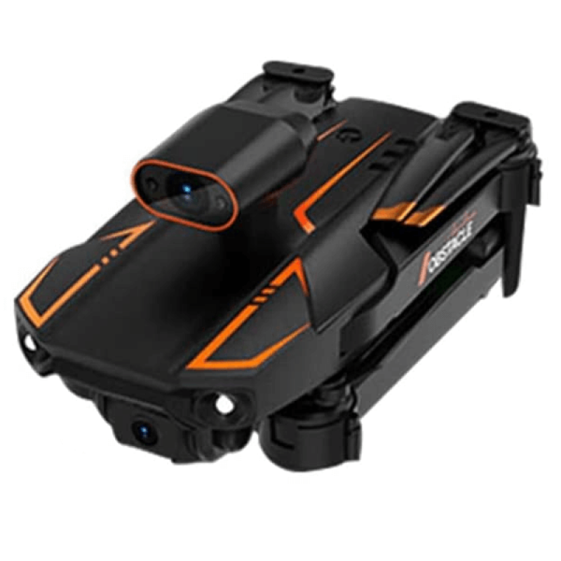 Квадрокоптер RC S91 Black - дрон з 4K і HD камерами, FPV, запобігання перешкод, до 20 хвилин в кейсі