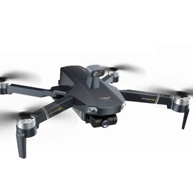 Квадрокоптер Explorer 8819 Pro Max − дрон з 4K і HD камерами, GPS, БК мотори, уникнення перешкод, до 3000м, 28 хвилин у сумці