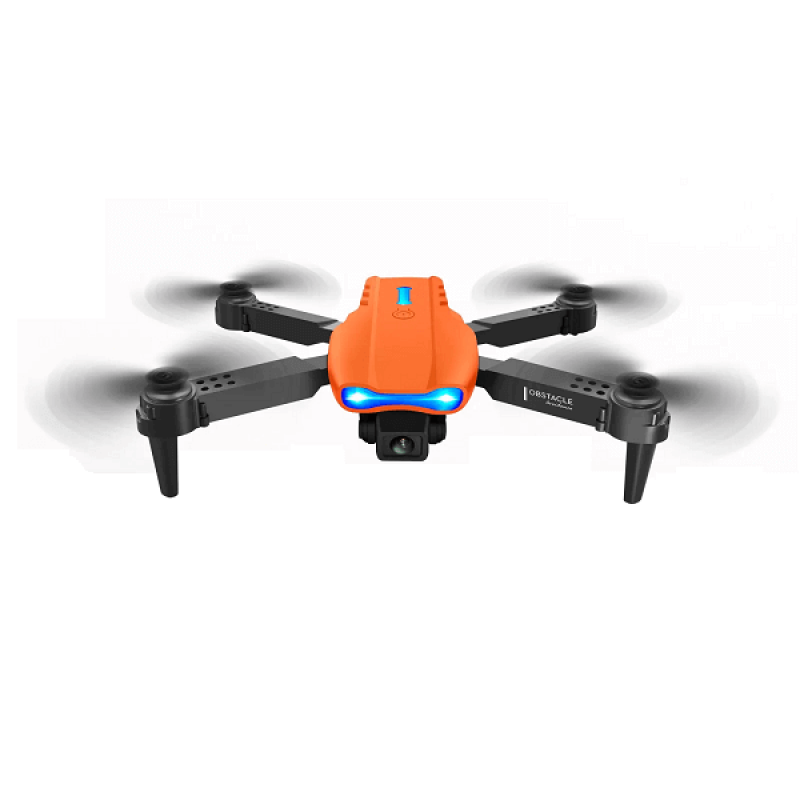Квадрокоптер RC E99 K3 Pro Orange - дрон з 4K і HD камерами, FPV, барометр, до 20 хв в кейсі + злітний майданчик