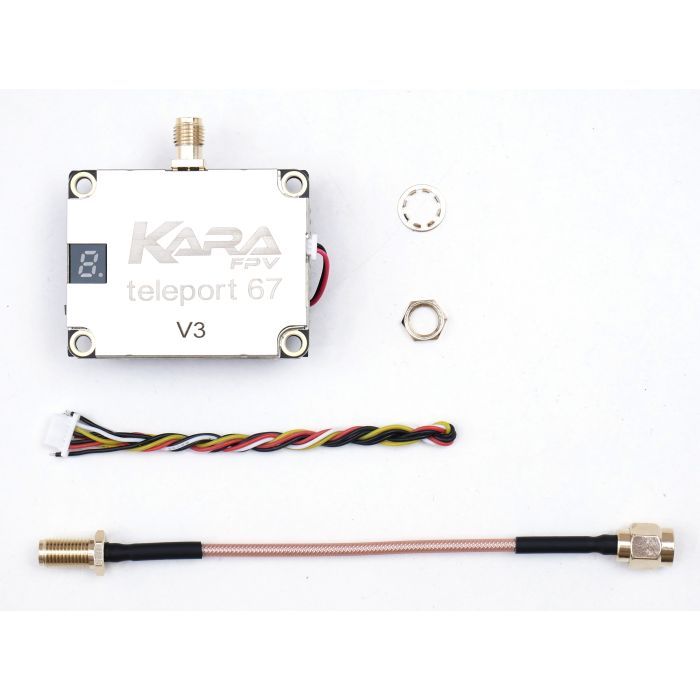 Відеопередавач (VTX) KaraFPV Teleport67 4W 6.1-7.2G V3 (TX6704IV3)