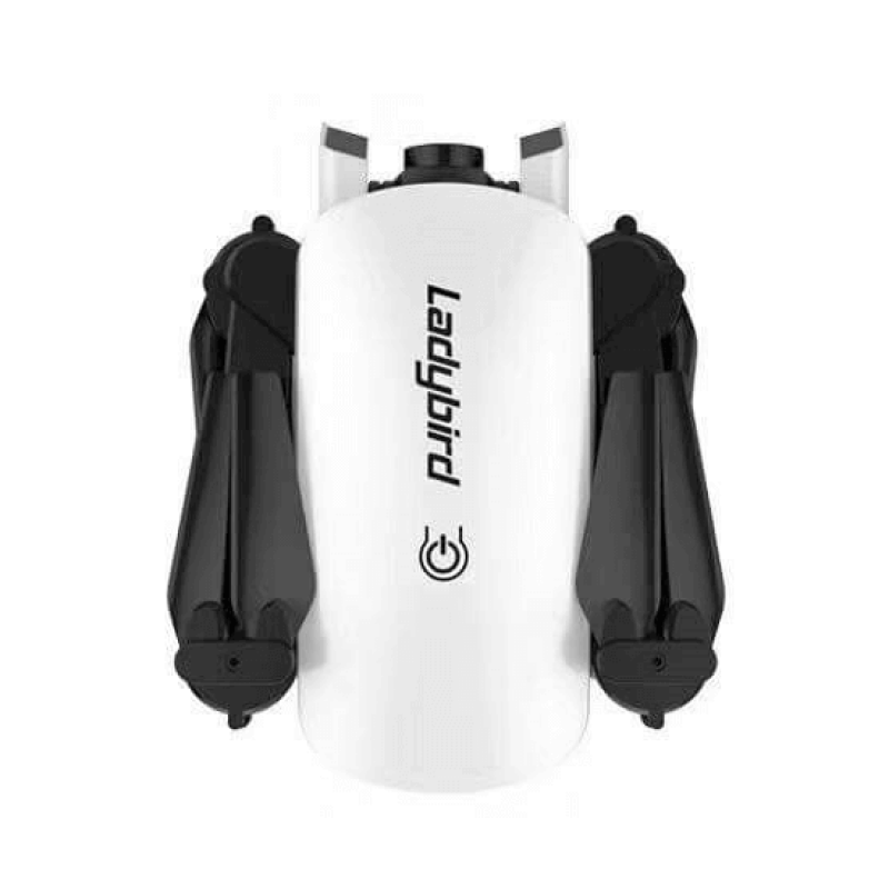 Квадрокоптер Ladybird R8 White - дрон з 4K і HD камерами, FPV, барометр, до 15 хвилин в кейсі