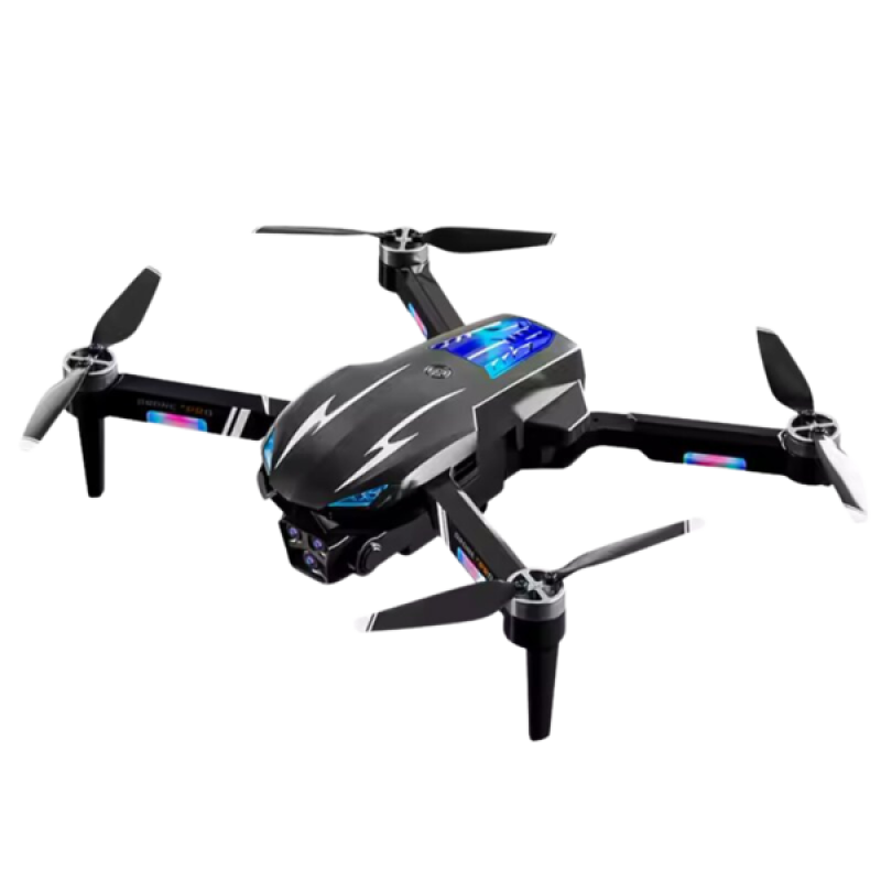 Квадрокоптер K706 - Дрон з безщітковим двигуном, 4K камерою, дальністю польоту до 100 м, часом польоту до 12 хв, функцією утримання висоти, безголовим режимом, керуванням через APP, складаний.