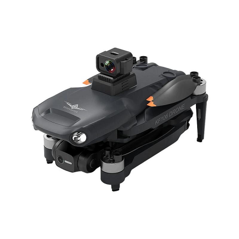 Квадрокоптер Kfplan KF106 Max - дрон з 4K і HD камерами, FPV, GPS, БК мотори, запобігання перешкод, до 1200м, 25хв в сумці + VR окуляри