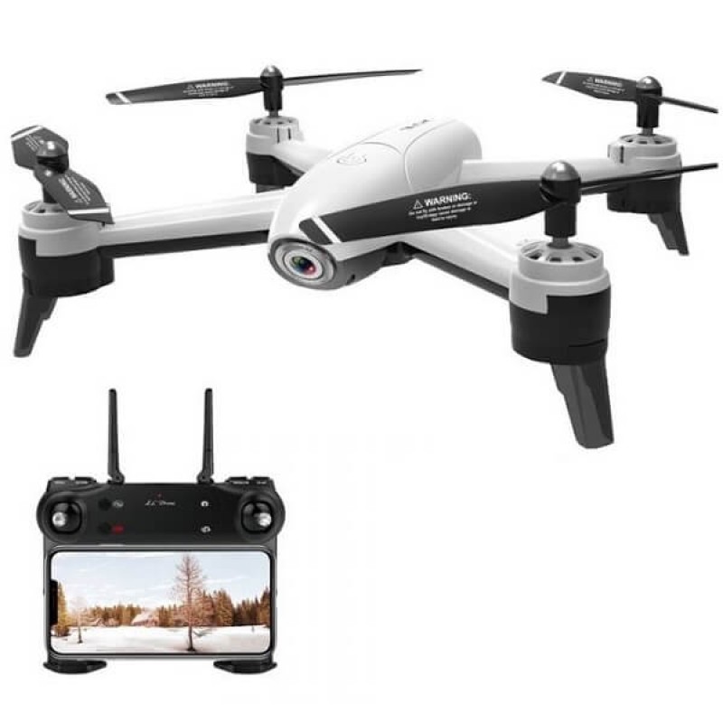 Квадрокоптер Visuo SG-106 White - дрон з Full HD і HD камерами, FPV, барометр, до 22 хвилин