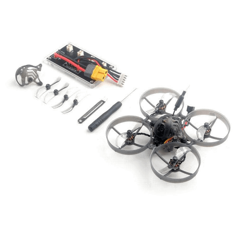 Квадрокоптер Happymodel Mobula7 1S ELRS Analog – FPV-дрон з камерою, БК мотори