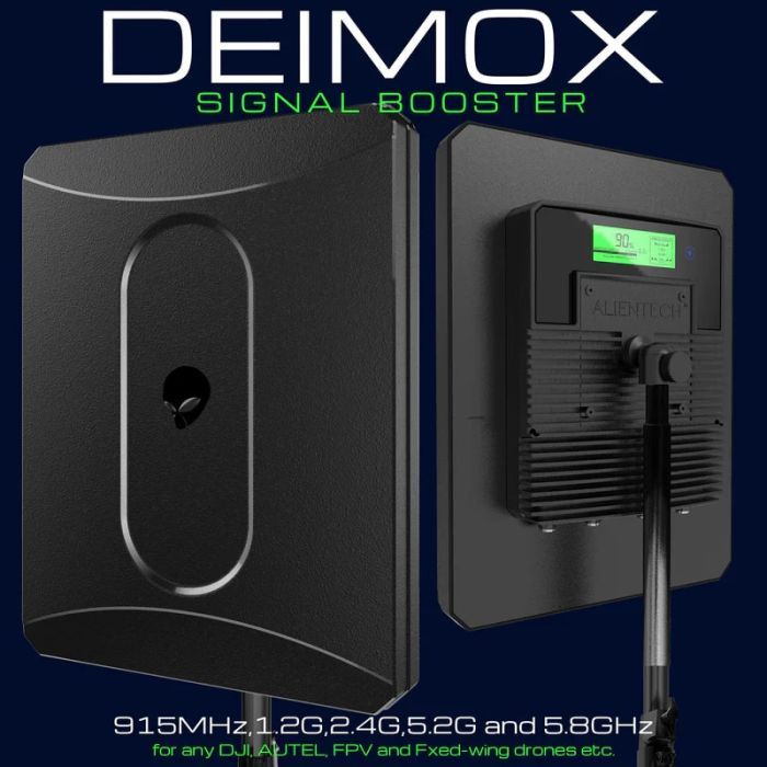 Підсилювач сигналу для дрона ALIENTECH DEIMOX 915MHz 1.2G 2.4G 5.2G 5.8G VM (DMX-09122450DSB/EU)