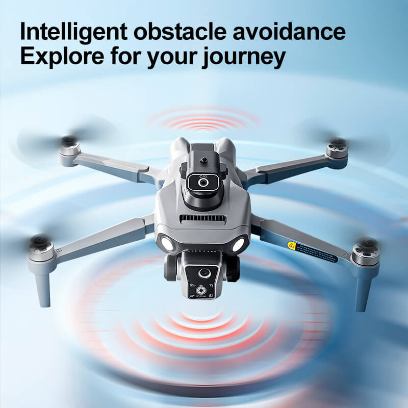 Квадрокоптер K19 MAX - дрон з FPV, GPS, уникненням перешкод, до 1200 м, до 20 хвилин у кейсі