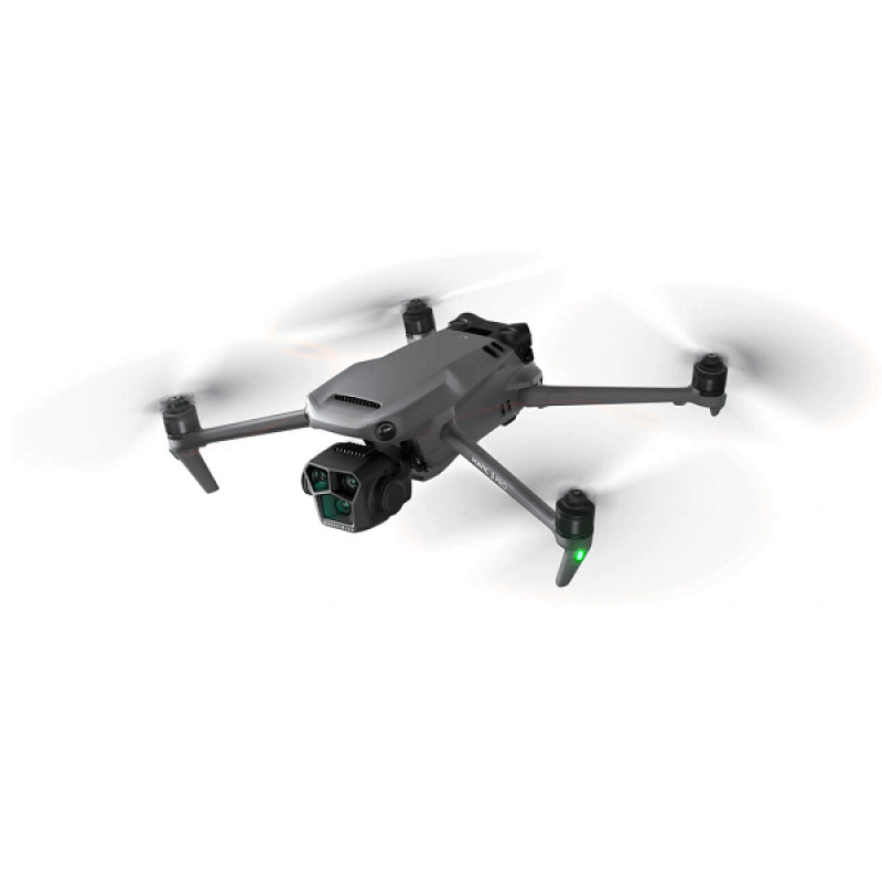 Квадрокоптер DJI Mavic 3 Pro Fly More Combo DJI RC Pro (CP.MA.00000662.01) − дрон з 5.1K камерою, GPS, БК мотори, до 28 км, 43 хвилин