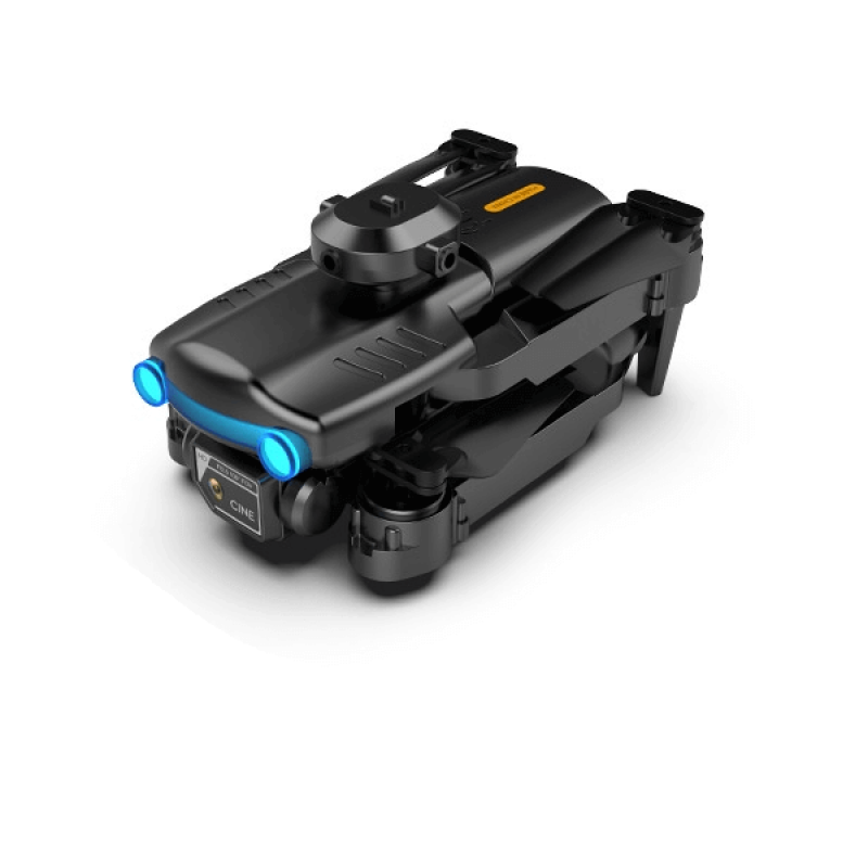 Квадрокоптер ZFR F187 Black – дрон з 4K і HD камерами, FPV, барометр, уникнення перешкод, до 20 хв в кейсі