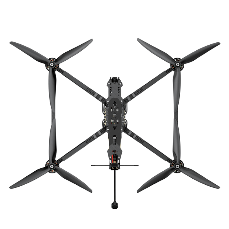 Квадрокоптер GEPRC MARK4 10" ELRS 2.4G 1.6W – FPV-дрон з камерою, БК моторами, вантажопідйомність до 3 кг