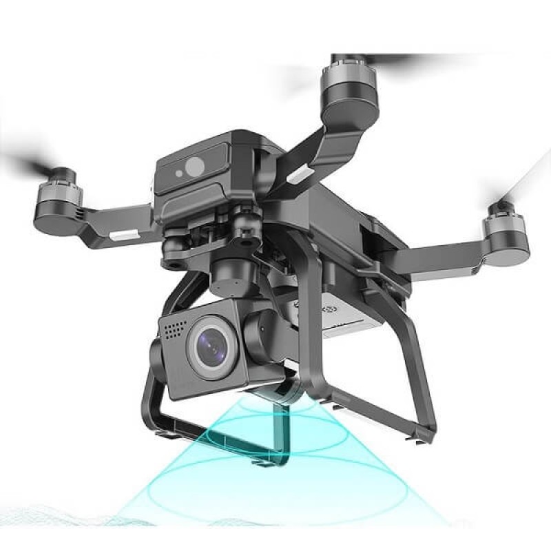 Квадрокоптер SJRC F7S 4K Pro - дрон з 4K камерою, EIS, GPS, БК мотори, запобігання перешкод, до 3000м, 25 хвилин у кейсі