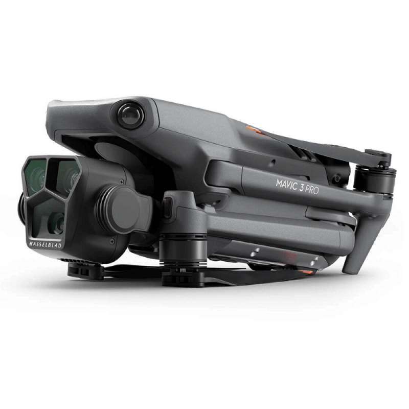 Квадрокоптер DJI Mavic 3 Pro Fly More Combo DJI RC Pro (CP.MA.00000662.01) − дрон з 5.1K камерою, GPS, БК мотори, до 28 км, 43 хвилин