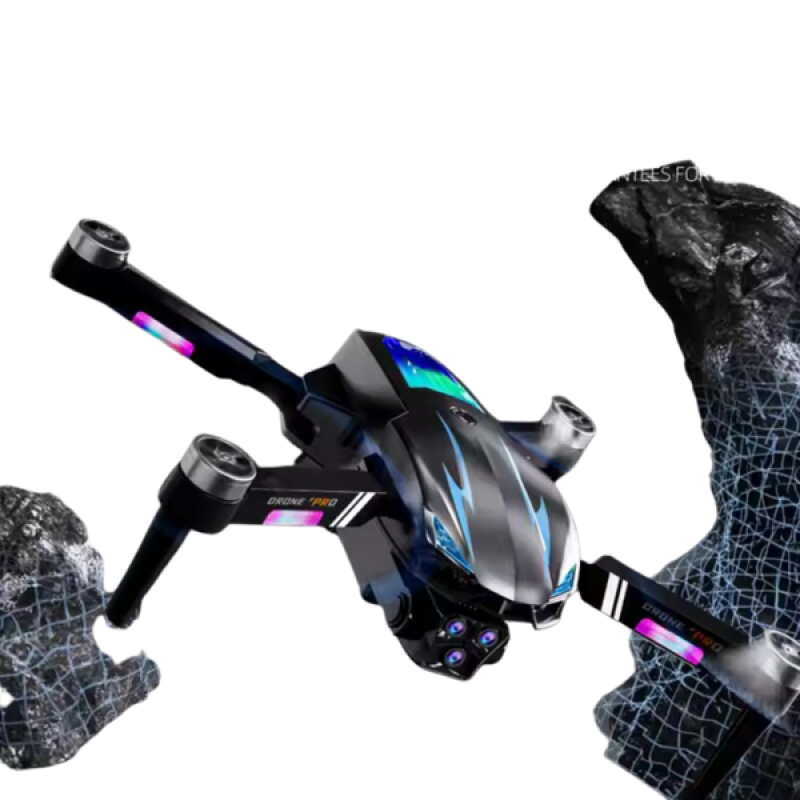 Квадрокоптер K706 - Дрон з безщітковим двигуном, 4K камерою, дальністю польоту до 100 м, часом польоту до 12 хв, функцією утримання висоти, безголовим режимом, керуванням через APP, складаний.