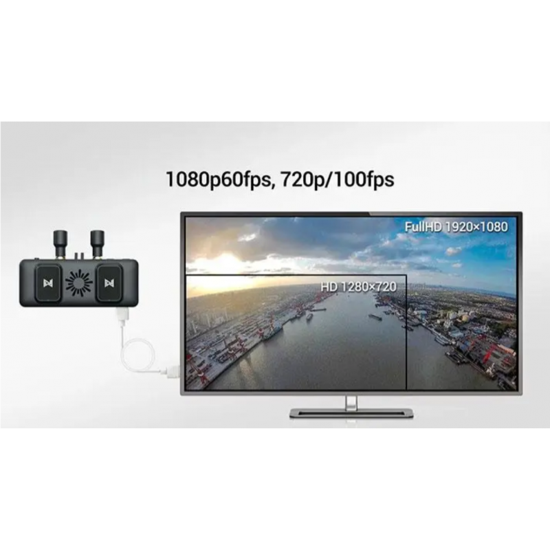 Відеоприймач FPV Caddx Walksnail Avatar VRX з HDMI-виходом (5,725 5,850 ГГц)