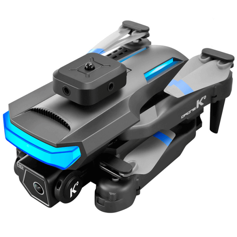 Квадрокоптер LSRC XT5 Black - дрон з 4K і HD камерами, FPV, уникнення перешкод, до 12 хвилин в кейсі