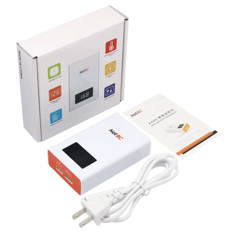 Зарядний пристрій HotRC A400 3S 4S 3000mAh 40W