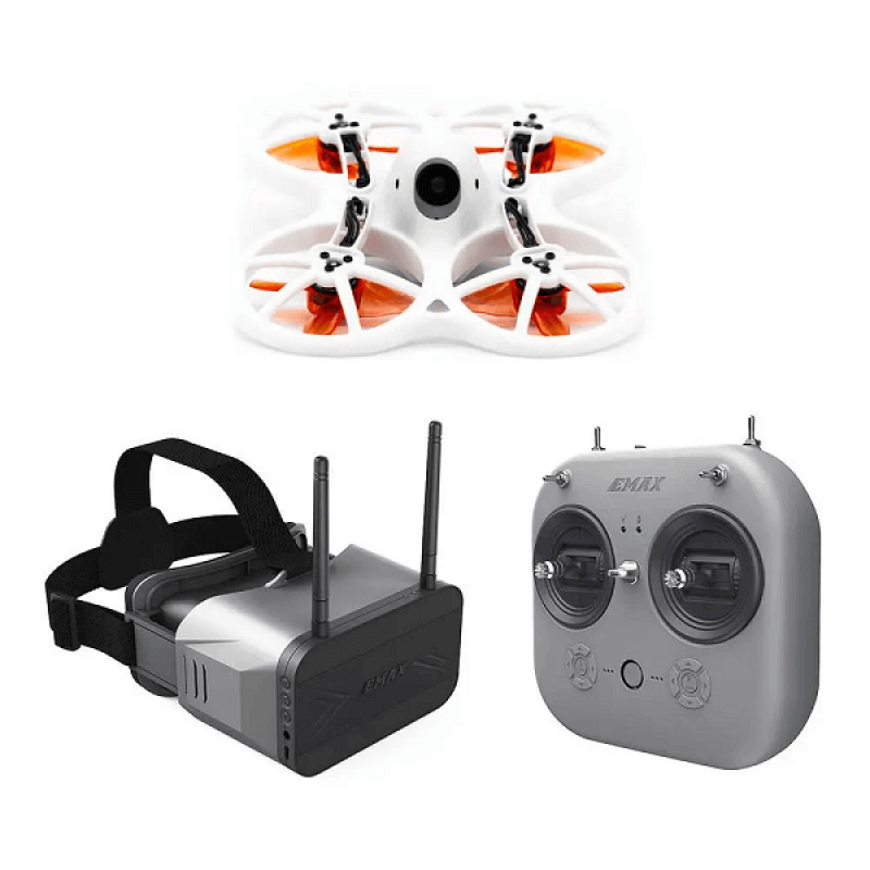 Квадрокоптер Emax EZ Pilot Pro RTF Kit – FPV дрон з камерою, БК моторами, окулярами
