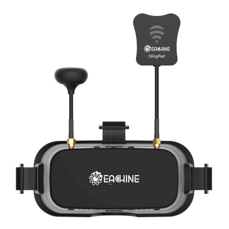 FPV окуляри Eachine EV800DM Black для квадрокоптерів