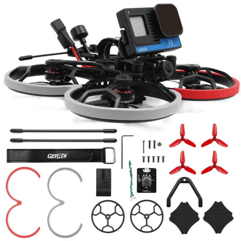 Квадрокоптер GEPRC CineLog 30 Analog 3" TBS Nano RX – FPV-дрон з камерою, до 7,5 хвилин
