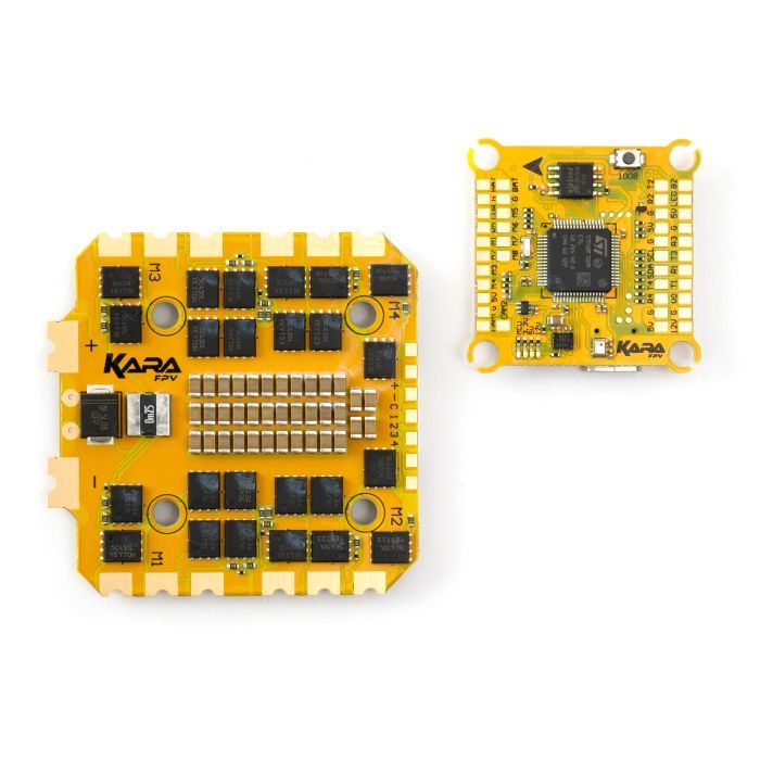 Політний стек KaraFPV Golden F722 + 80A ESC 3-8S AM32 (F722 + 80A AM32)