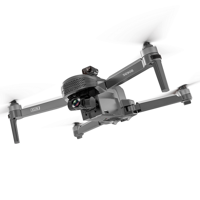 Квадрокоптер ZLRC SG908 Pro - дрон з 4K і HD камерами, FPV, GPS, БК мотори, до 1200м, 26 хвилин в сумці