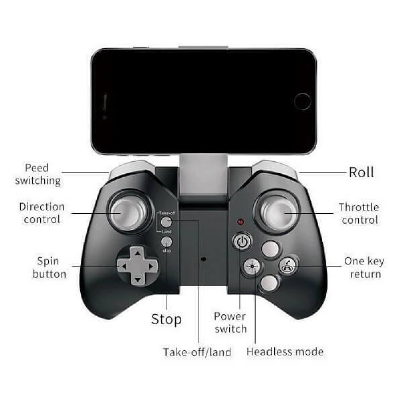 Квадрокоптер Visuo XS816 - дрон з 4K і HD камерами, FPV, барометр, до 20 хвилин