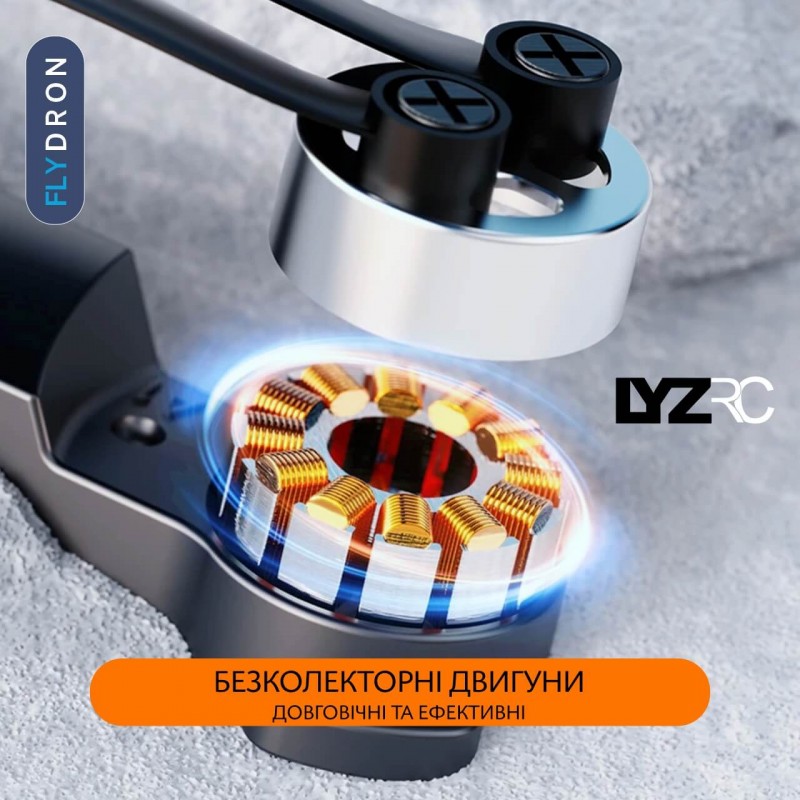 Квадрокоптер LYZRC L600 Pro-1 – дрон з 4K і HD камерами, БК мотори, GPS, 5G Wi-Fi, EIS, 3-осьовий підвіс, Уникнення перешкод, Пульт з екраном, АКБ у комплекті, до 28 хвилин, до 1,2 км, Сумка