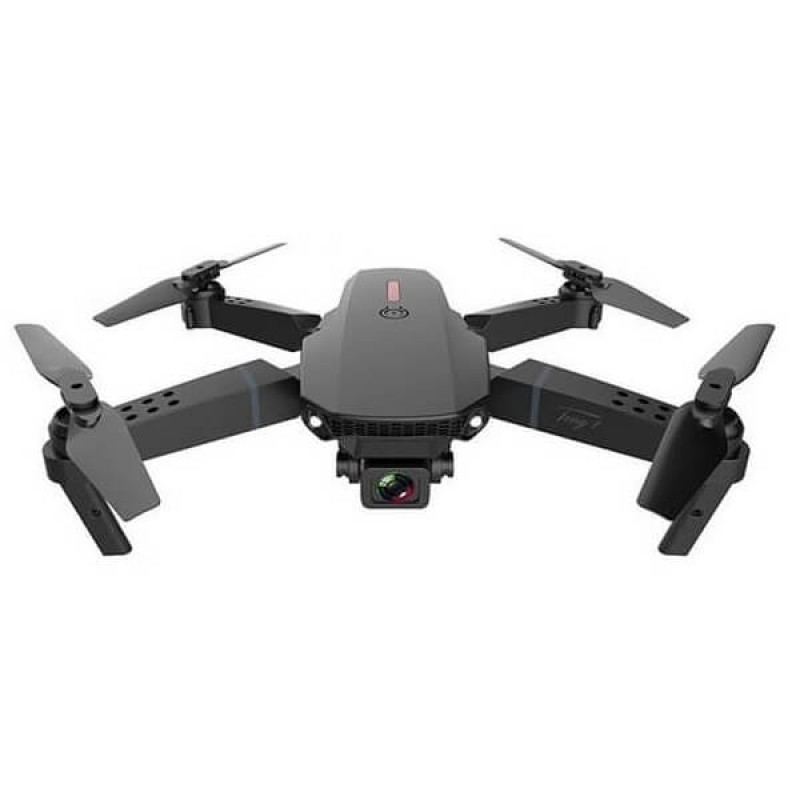 Квадрокоптер RC E88 Pro Black - дрон з 4K і HD камерами, FPV, барометр, до 15 хвилин в кейсі + злітний майданчик