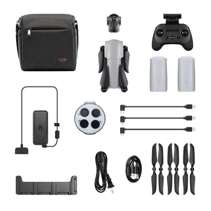 Квадрокоптер Autel Evo Lite Plus Premium Bundle Gray (102000687) – дрон з 6K камерою, FPV, GPS, БК мотори, до 24 км, 40 хвилин в сумці